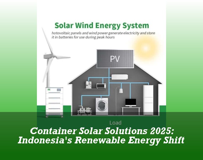 Container Solar Solutions 2025: Indonesia's Renewable Energy Shift